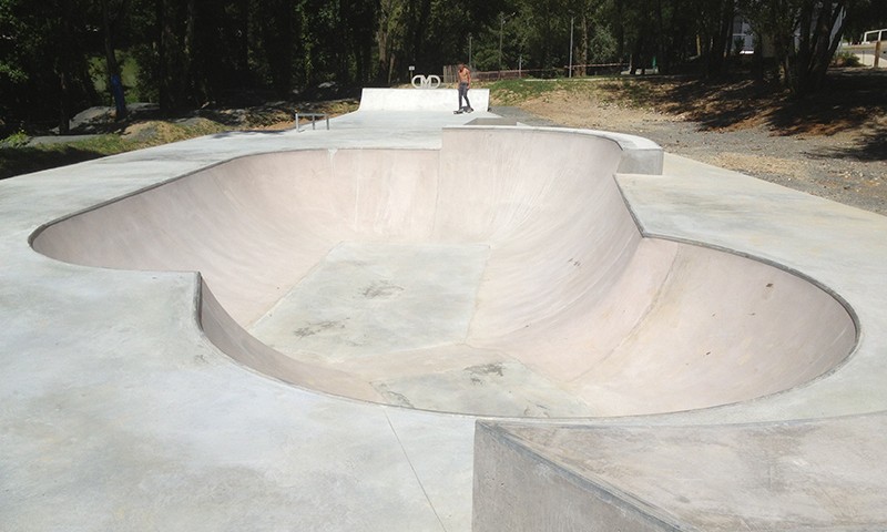 skate park beton