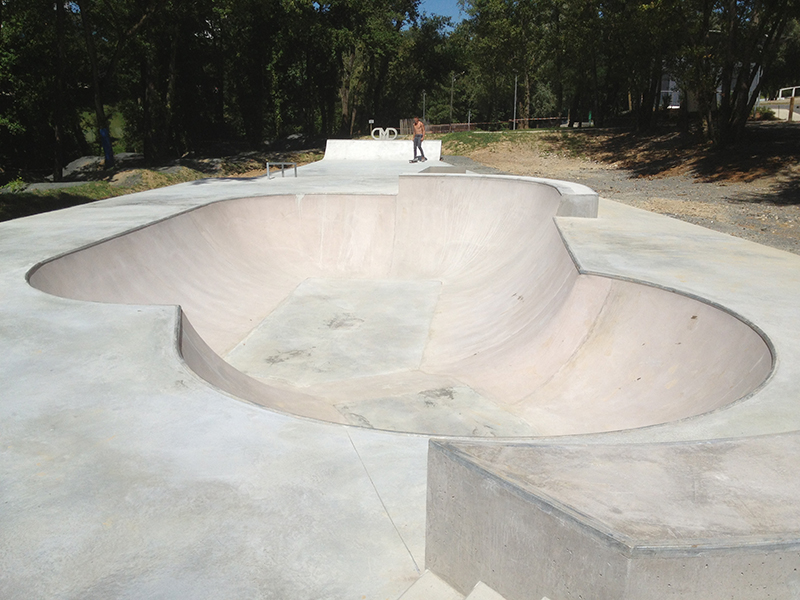 skate park beton