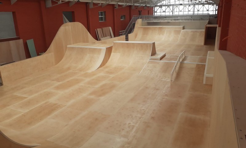 Skatepark indoor Cambrai E2S COMPANY