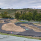 Pumptrack de Brullioles avec piste verte et piste bleue