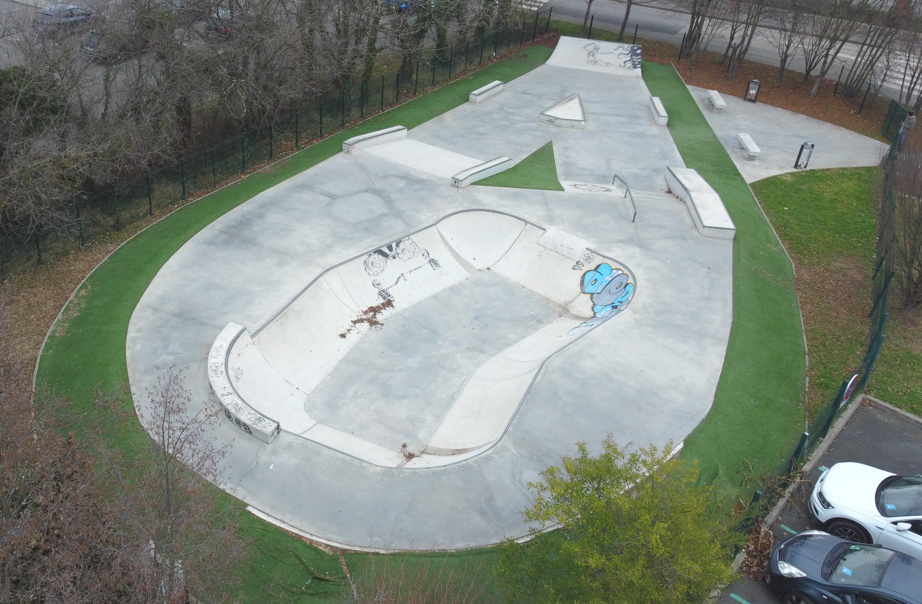 Photo drone skatepark anse 69 e2s company